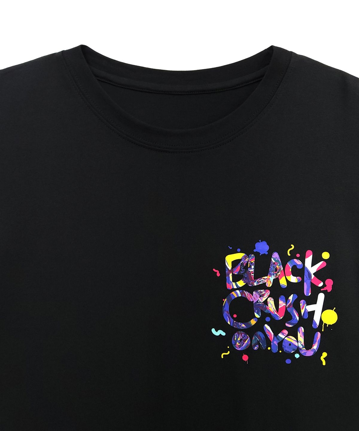 블랙크러쉬(BLACRUSH) [ BLACRUSH X SangYoon Jeong ] Vivid KISS T-shirt