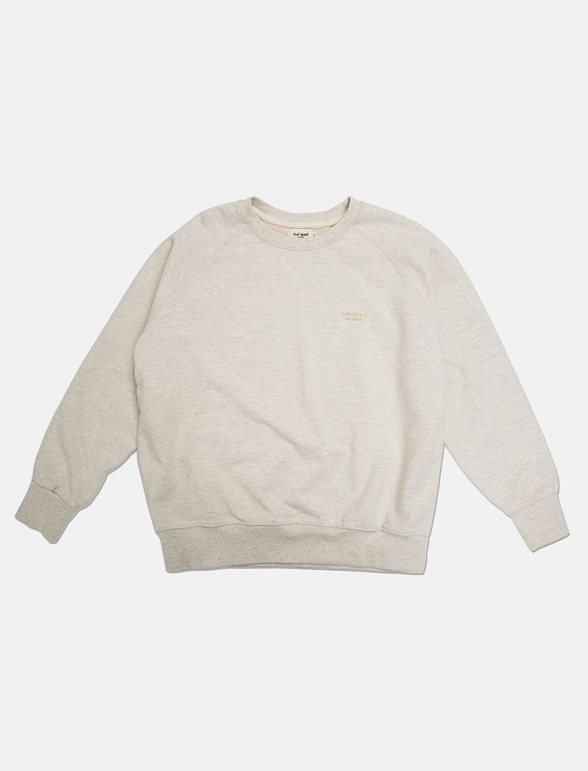 플랫웨이브 인 서울(FLATWAVE IN SEOUL) Koni Sweatshirt Oatmeal Melange