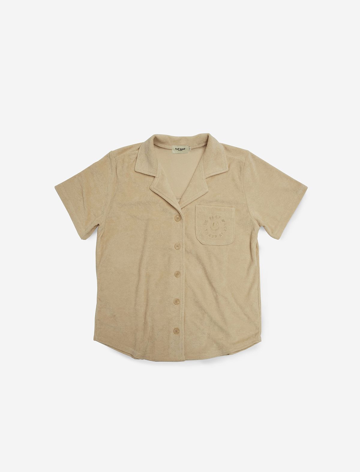 플랫웨이브 인 서울(FLATWAVE IN SEOUL) Towee Terry Shirts Beige