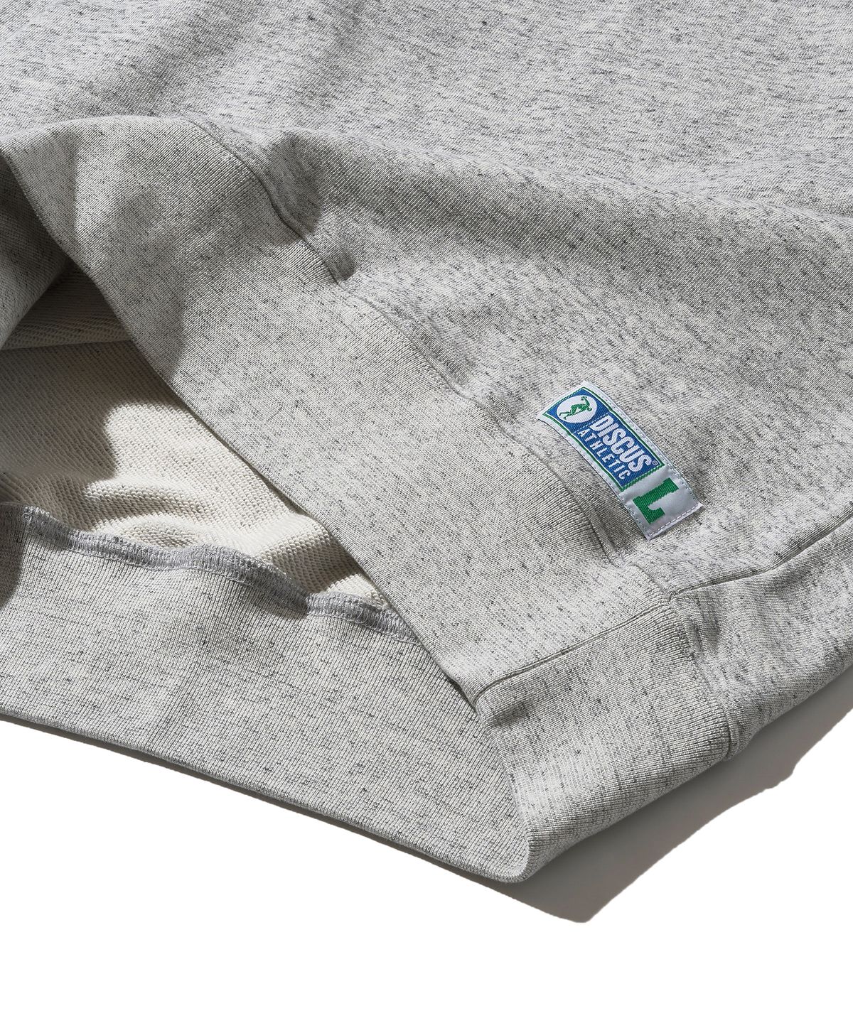 디스커스 애슬레틱(DISCUS ATHLETIC) 나이스웨더 컬래버 Nice Series Sweatshirt H.Grey