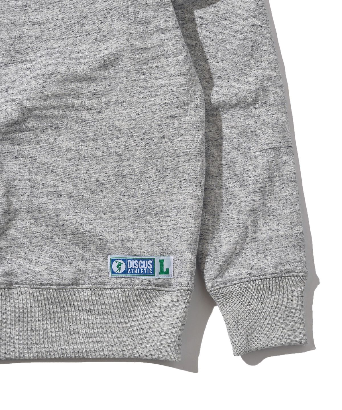 디스커스 애슬레틱(DISCUS ATHLETIC) 나이스웨더 컬래버 Nice Series Sweatshirt H.Grey