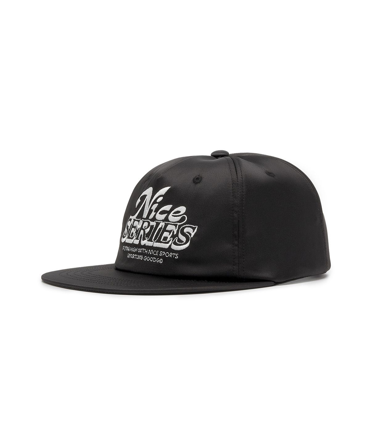 디스커스 애슬레틱(DISCUS ATHLETIC) 나이스웨더 컬래버 Nice Series 5-Panel Cap Black