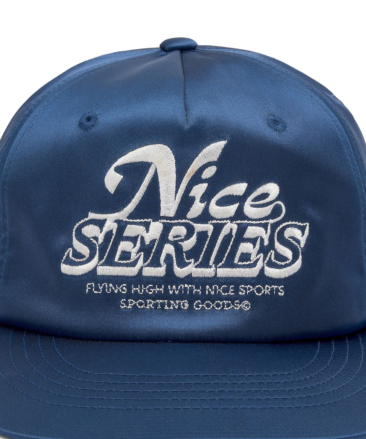 디스커스 애슬레틱(DISCUS ATHLETIC) 나이스웨더 컬래버 Nice Series 5-Panel Cap Dark Blue