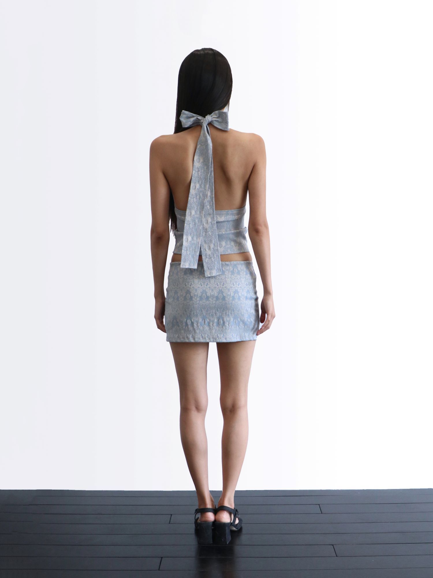 ★SIO★JACQUARD MINI SKIRT [SKY]★正規品/韓国送料込 MUSINSA | SIO Jacquard mini skirt [Sky]