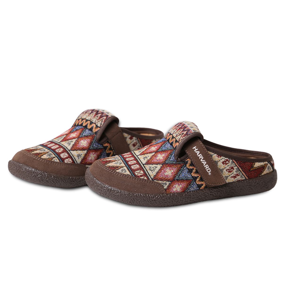 하버드 슈즈(HARVARD SHOES) 바티칸 자카드 뮬 클래식 블로퍼