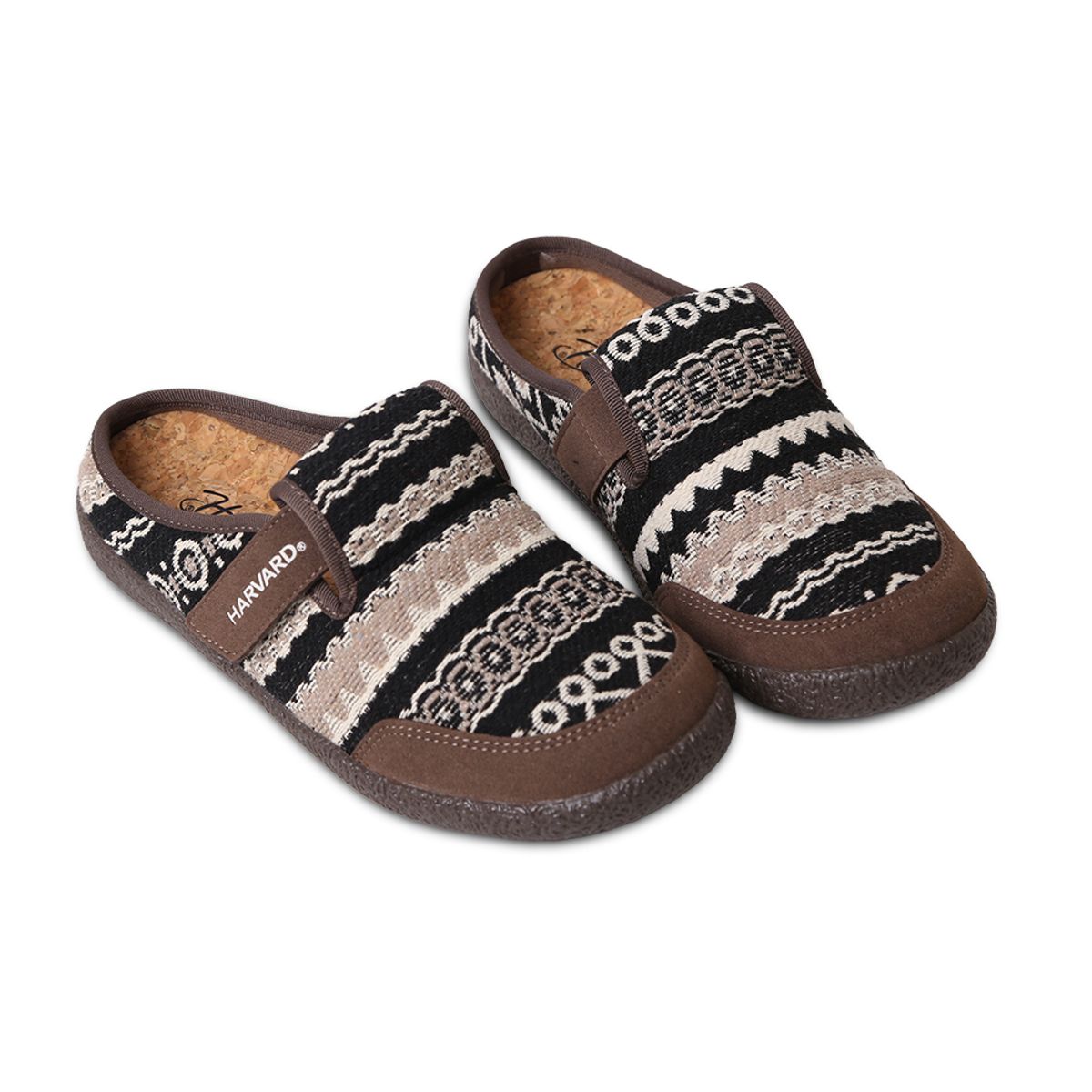 하버드 슈즈(HARVARD SHOES) 로디 자카드 뮬 클래식 블로퍼