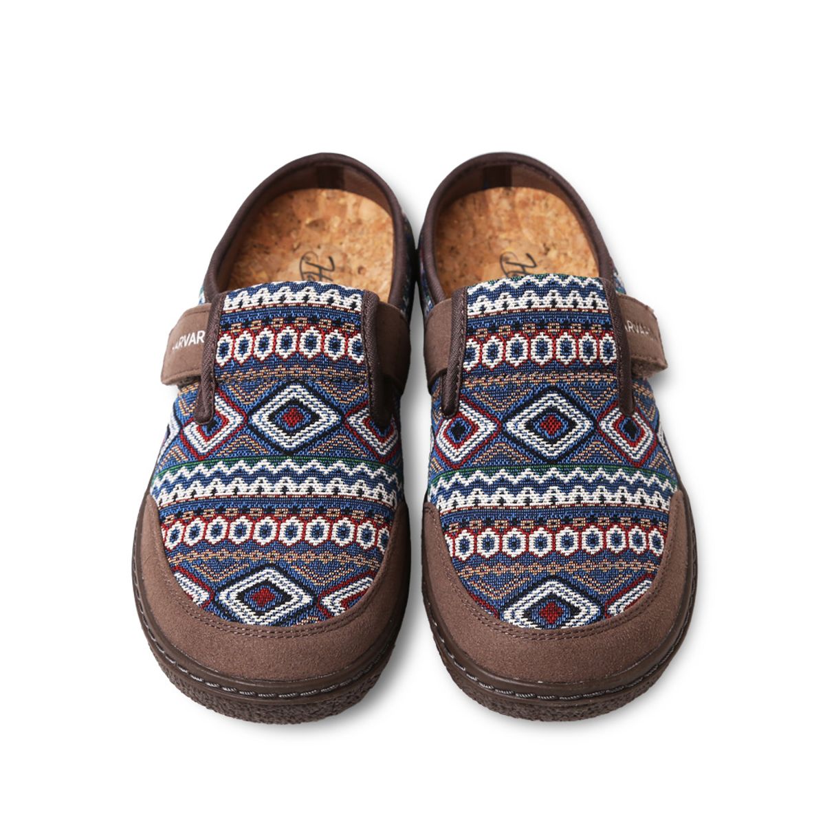 하버드 슈즈(HARVARD SHOES) 하코 자카드 뮬 클래식 블로퍼