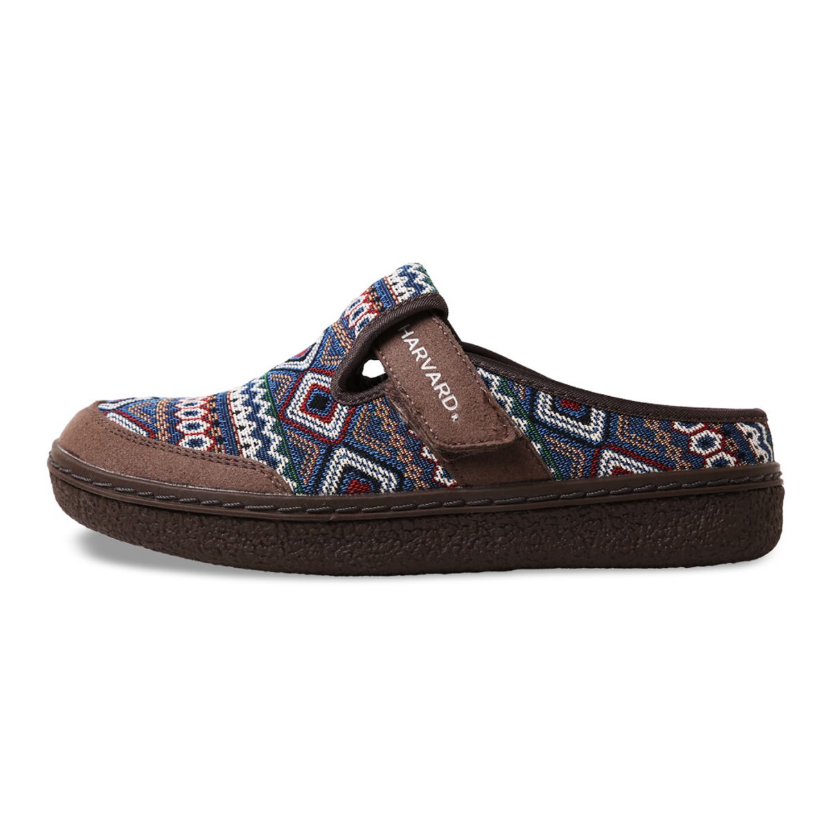 하버드 슈즈(HARVARD SHOES) 하코 자카드 뮬 클래식 블로퍼