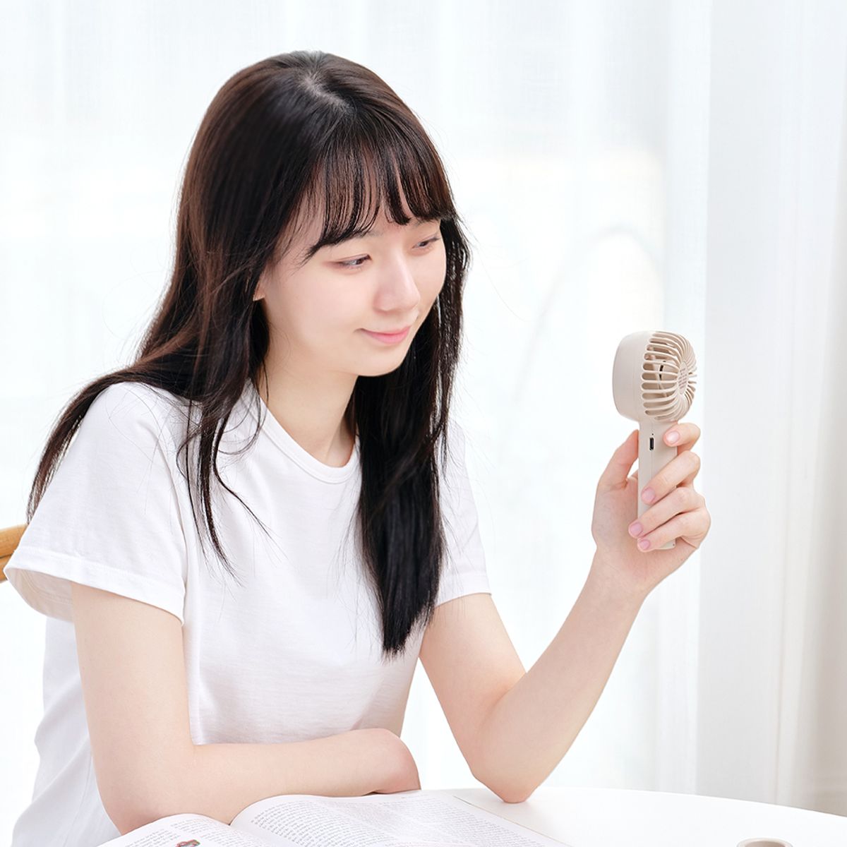 엔보우(NBOW) 무선 휴대용 핸디형 미니 선풍기 모노포켓