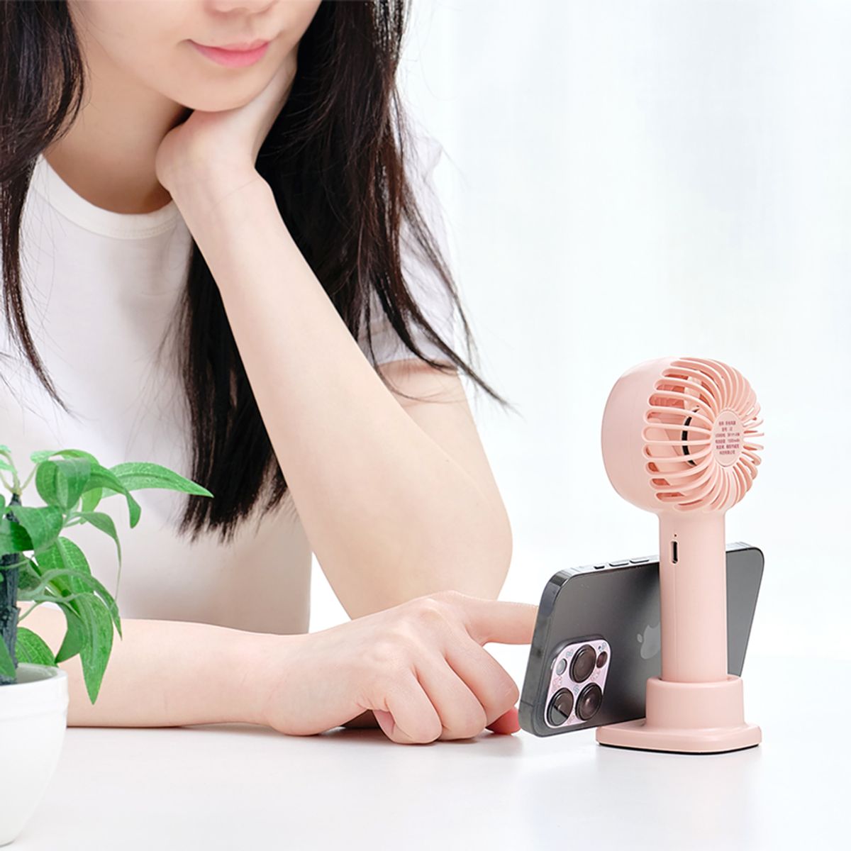 엔보우(NBOW) 무선 휴대용 핸디형 미니 선풍기 모노포켓