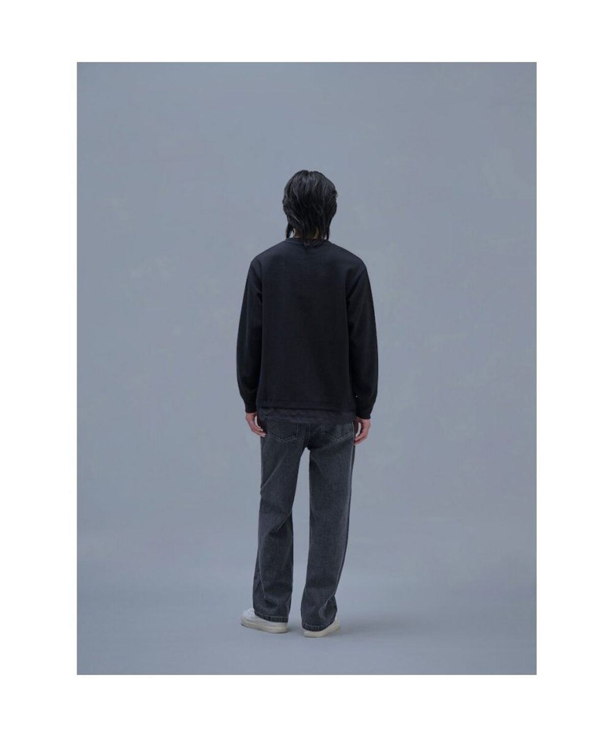 시프트지(SHIFT.G) Woven Patch Round T  Black