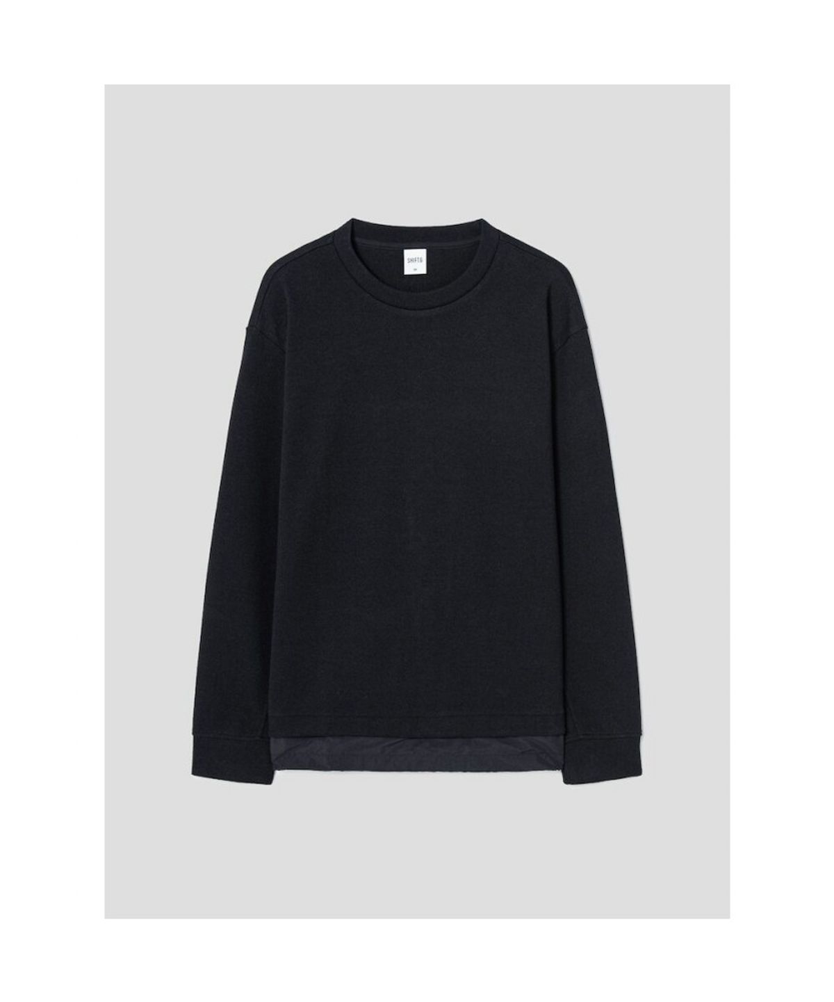 시프트지(SHIFT.G) Woven Patch Round T  Black