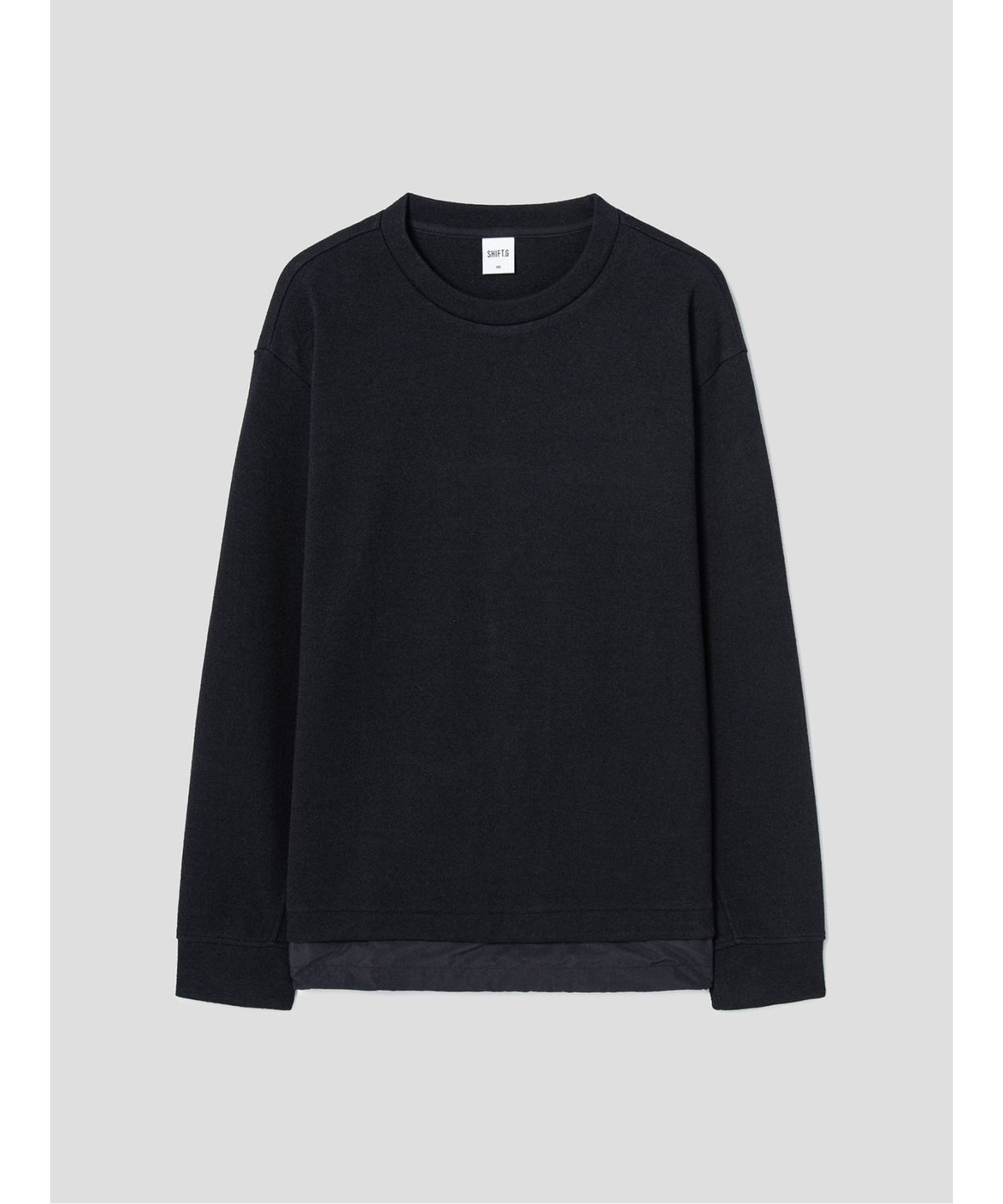시프트지(SHIFT.G) Woven Patch Round T  Black