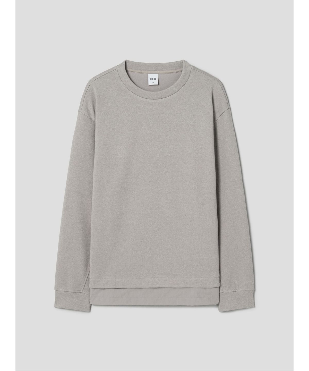 시프트지(SHIFT.G) Woven Patch Round T  Beige
