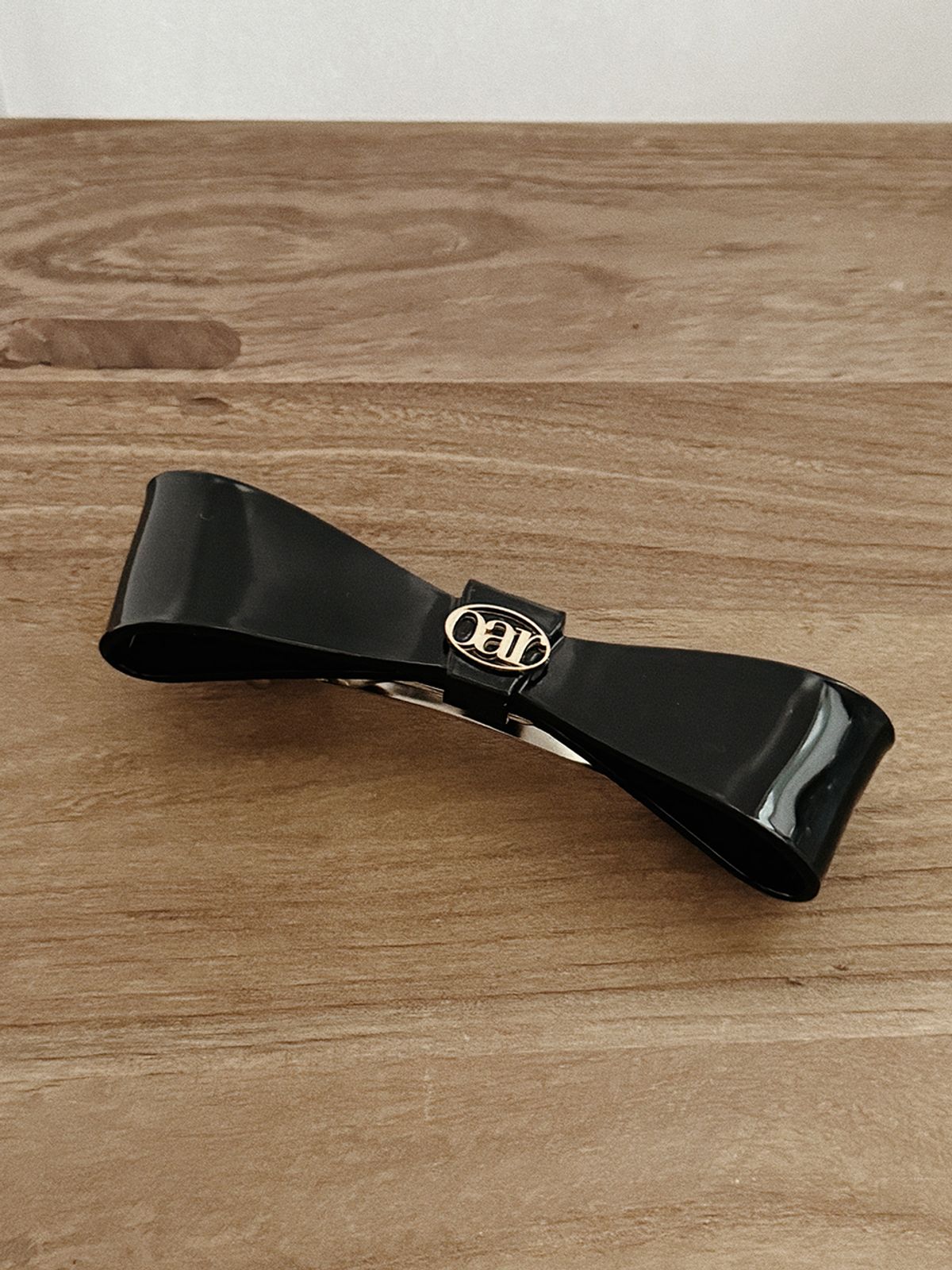 오에이알(OAR) 클래식 마블 리본 헤어핀 [블랙]