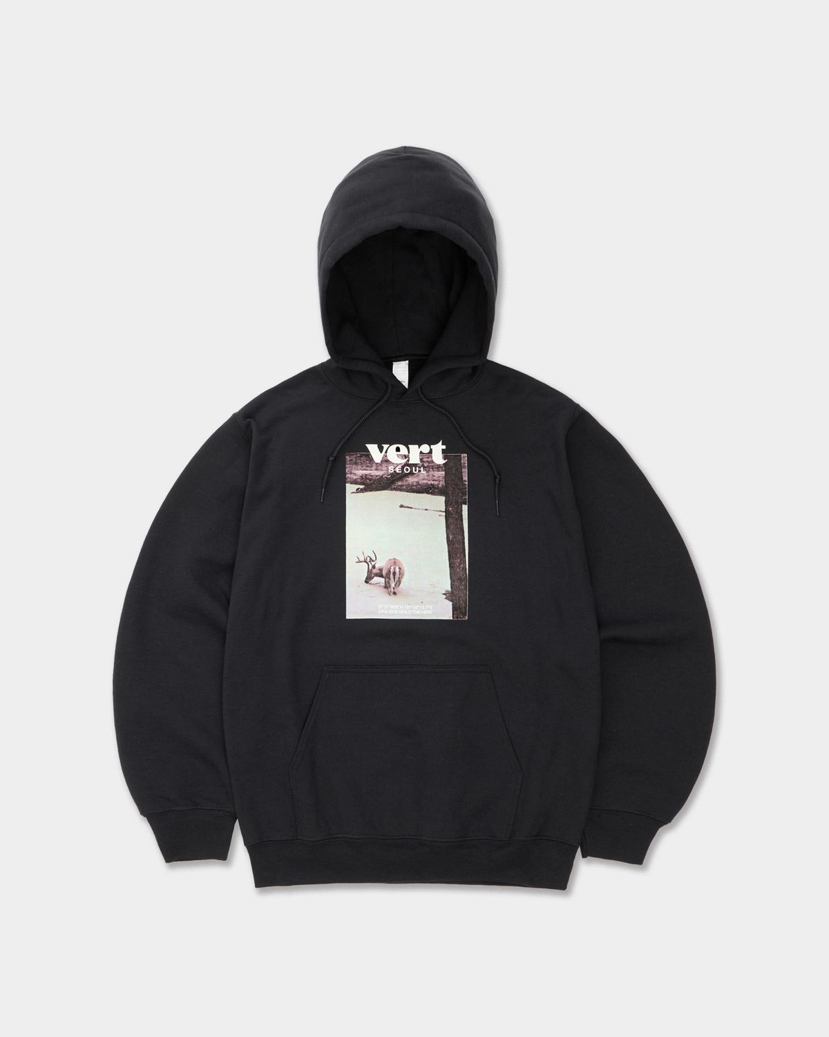 디미토(DIMITO) VERT MT HOODIE BLACK
