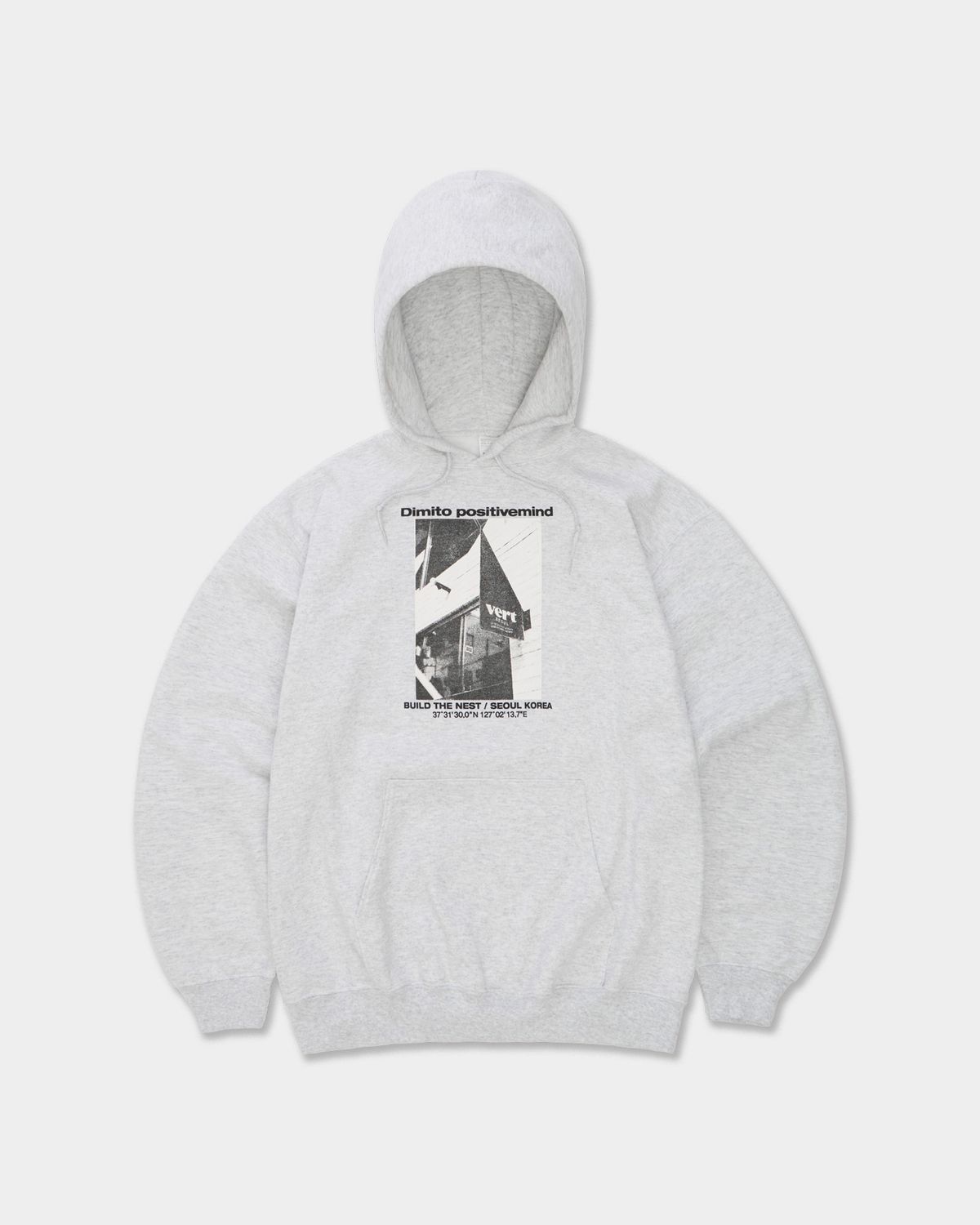 디미토(DIMITO) VERT SEOUL HOODIE ASH
