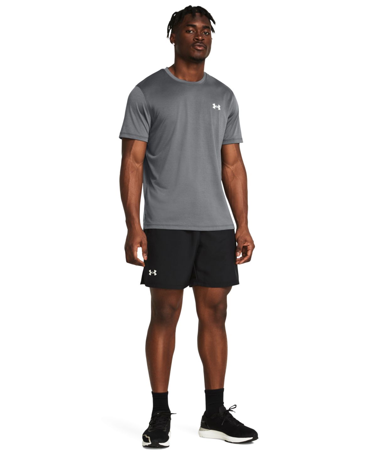 언더아머(UNDERARMOUR) 론치 언라인드 7인치 쇼츠 1382622-001