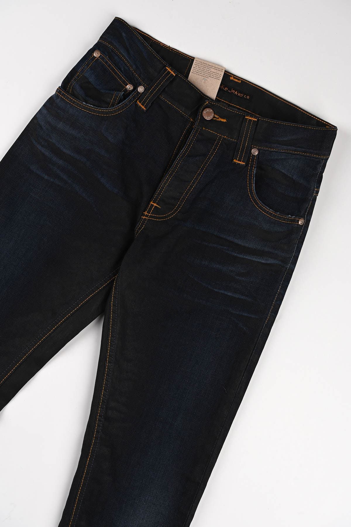 누디진(NUDIEJEANS) Hank Rey Faded Coated Indigo / 111002