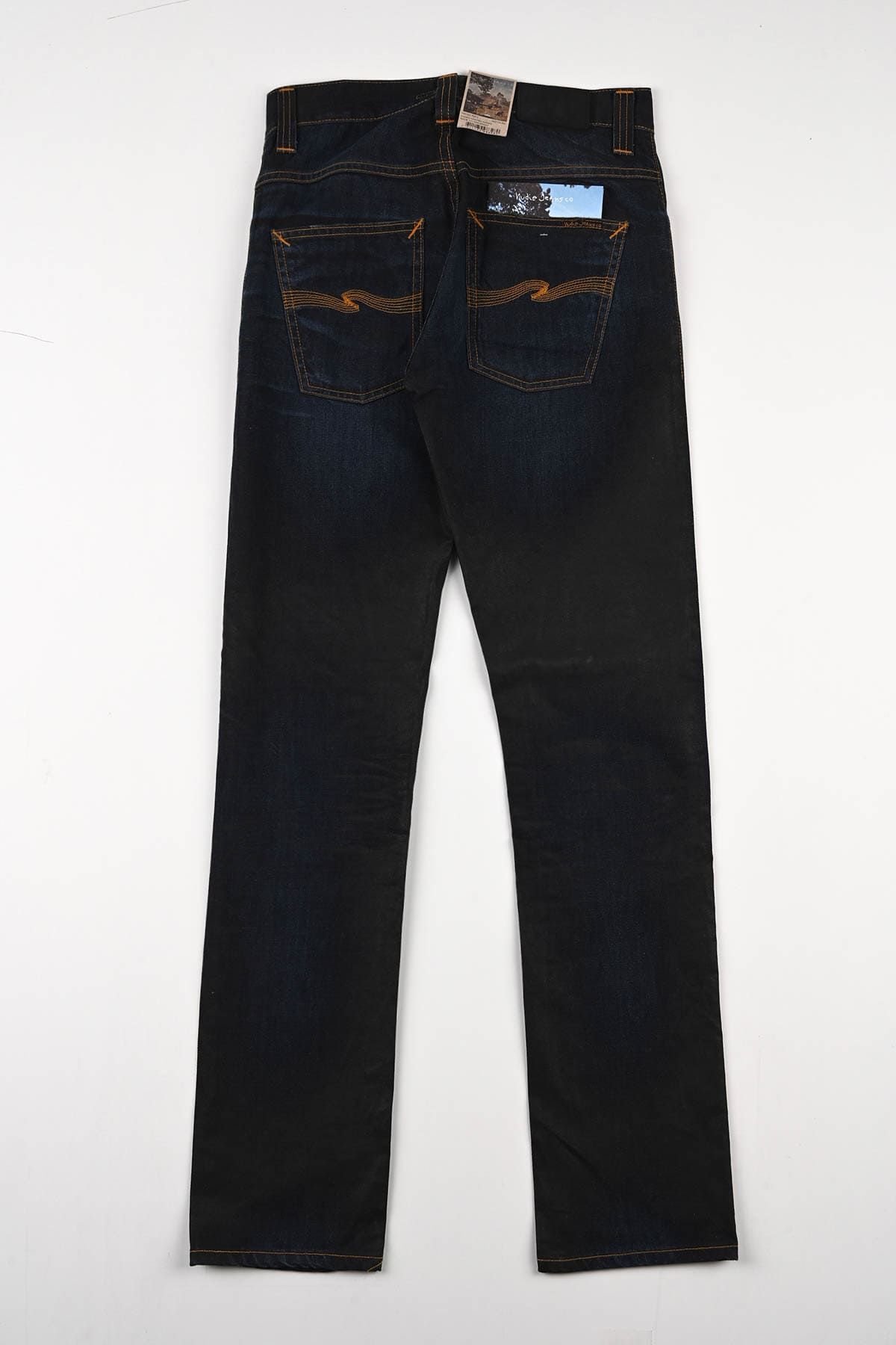 누디진(NUDIEJEANS) Hank Rey Faded Coated Indigo / 111002