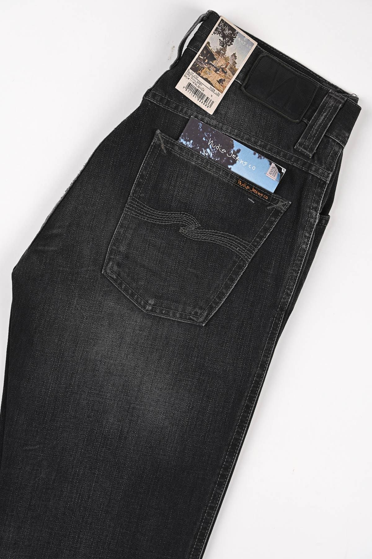 누디진(NUDIEJEANS) Slim Jim Dull Grey / 111474
