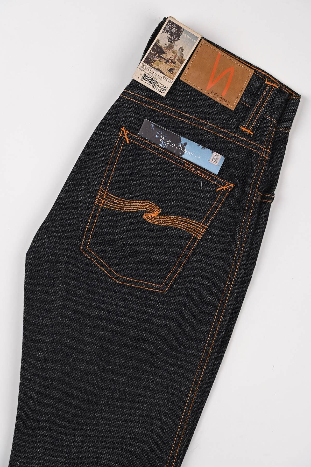 누디진(NUDIEJEANS) Slim Jim Dry Broken Twill  / 111200
