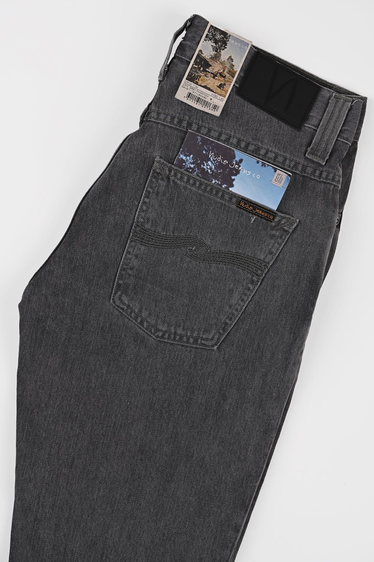 누디진(NUDIEJEANS) Grim Tim Organic Grey Phantom / 111471