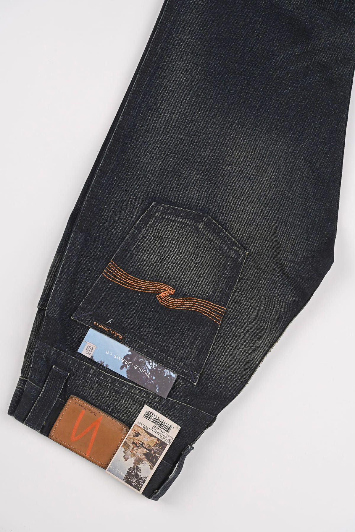 누디진(NUDIEJEANS) Slim jim org cracker blue / 111475