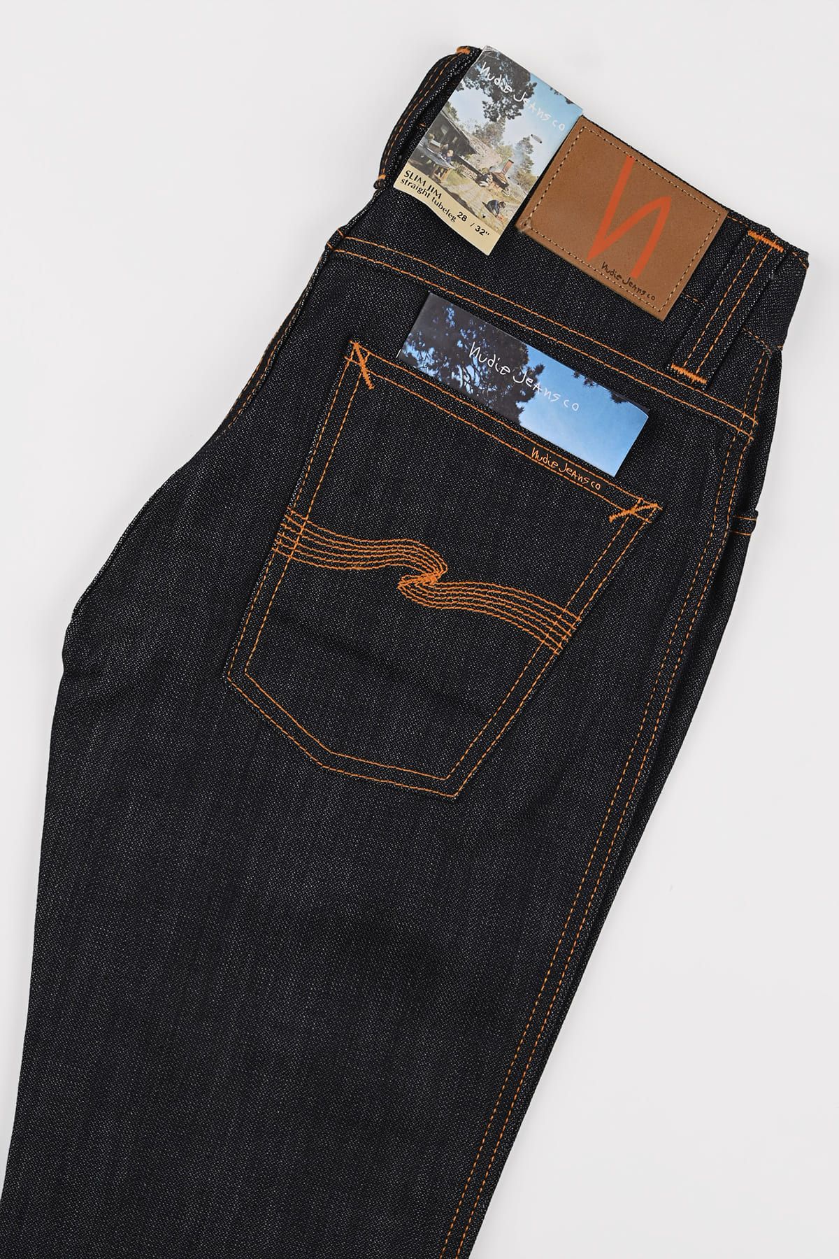 누디진(NUDIEJEANS) Slim Jim Dry Broken Twill / 114043