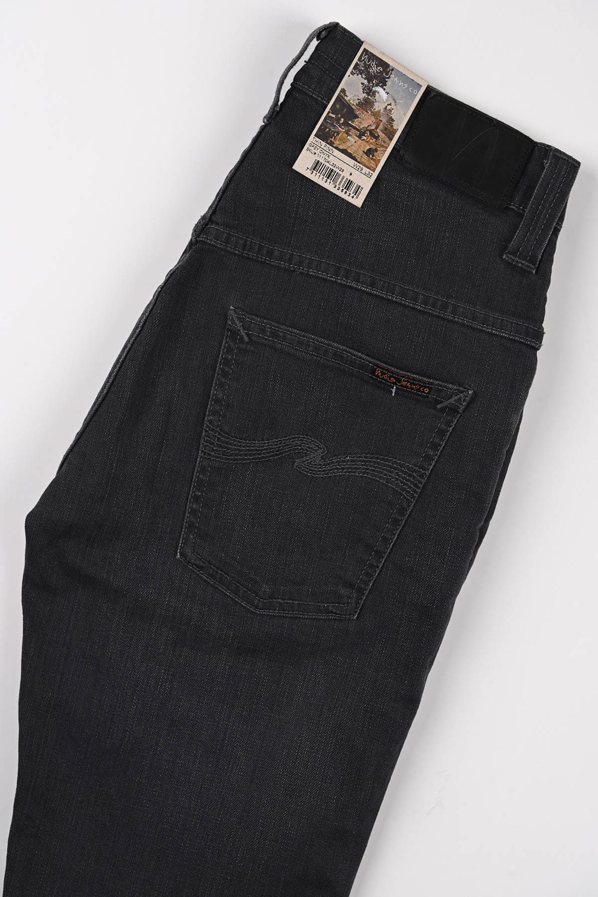 누디진(NUDIEJEANS) Thin Finn grey onyx / 111704