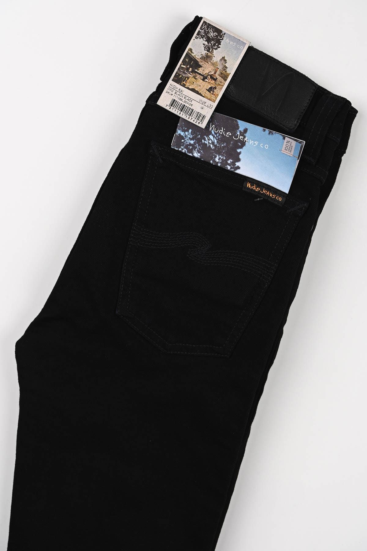누디진(NUDIEJEANS) high kai org black black / 111289