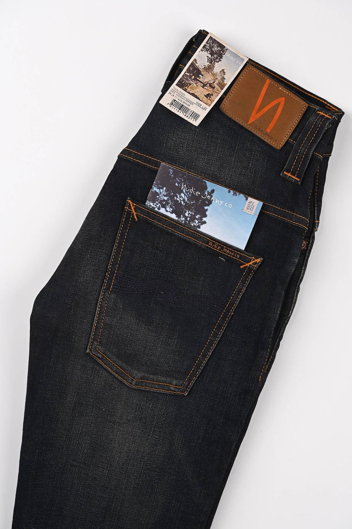누디진(NUDIEJEANS) Thin Finn Organic Wornin Pepper /  111423