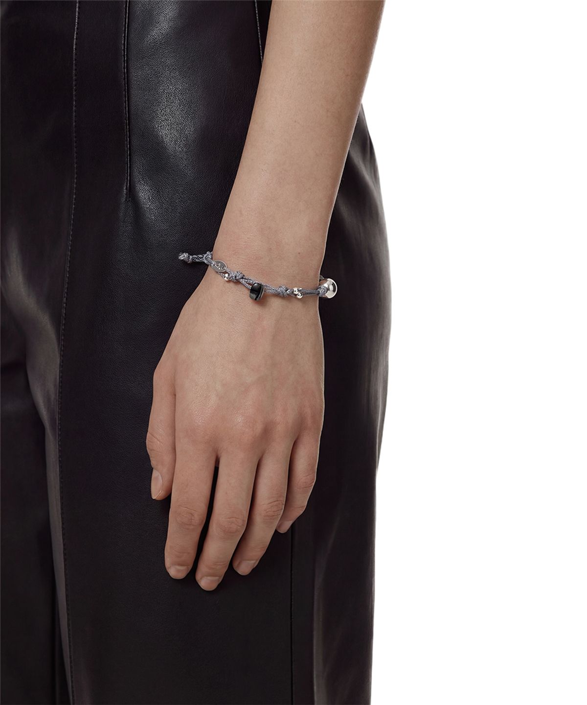 인디아카이브(INDYARCHIVE) KNOT BRACELET - GRAY