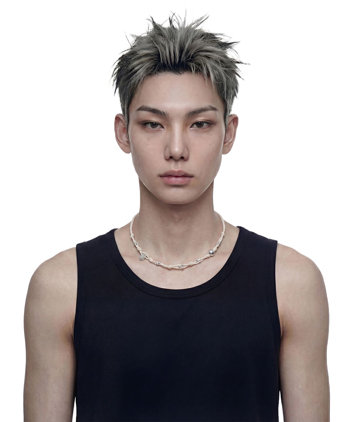 인디아카이브(INDYARCHIVE) KNOT NECKLACE - IVORY