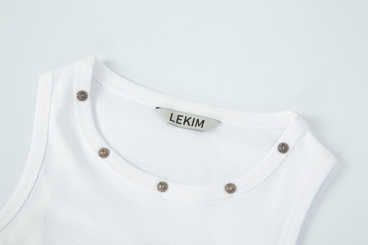 레킴(LEKIM) LWE 스터드 나시 화이트 (우먼)