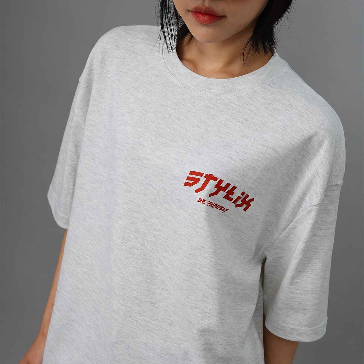 스타일릭스(STYLIX) 레터링D 순면 오버핏 반팔 티셔츠 4COLOR