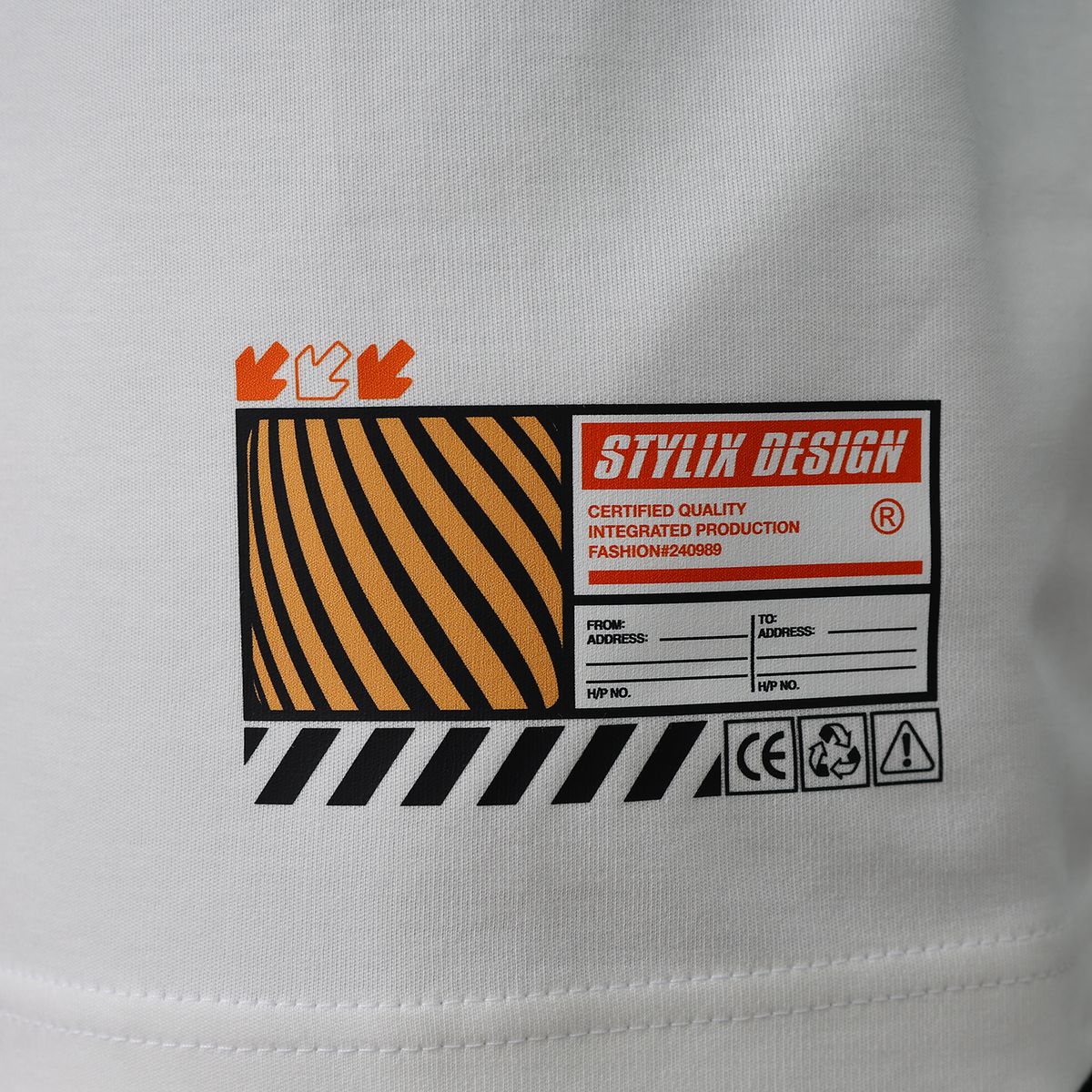 스타일릭스(STYLIX) 이디티엔 순면 오버핏 반팔 티셔츠 2COLOR