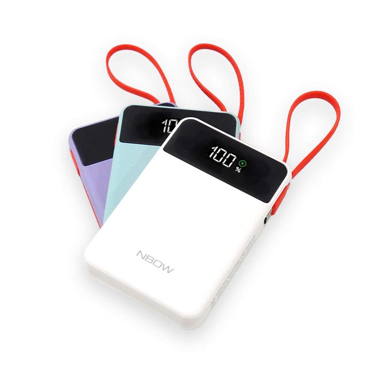 엔보우(NBOW) 고속충전 10000mAh 보조배터리 P10