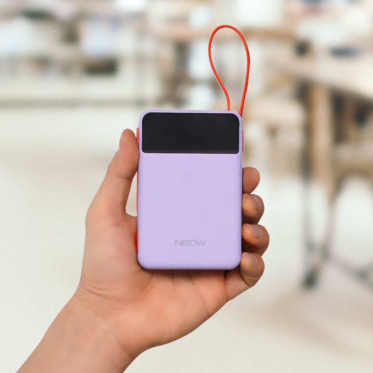 엔보우(NBOW) 고속충전 10000mAh 보조배터리 P10