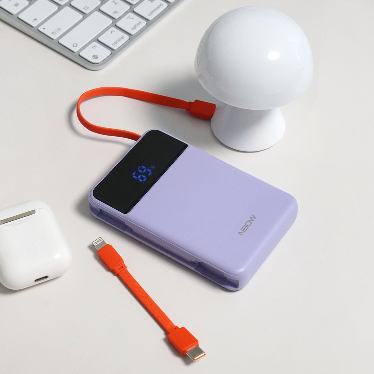 엔보우(NBOW) 고속충전 10000mAh 보조배터리 P10