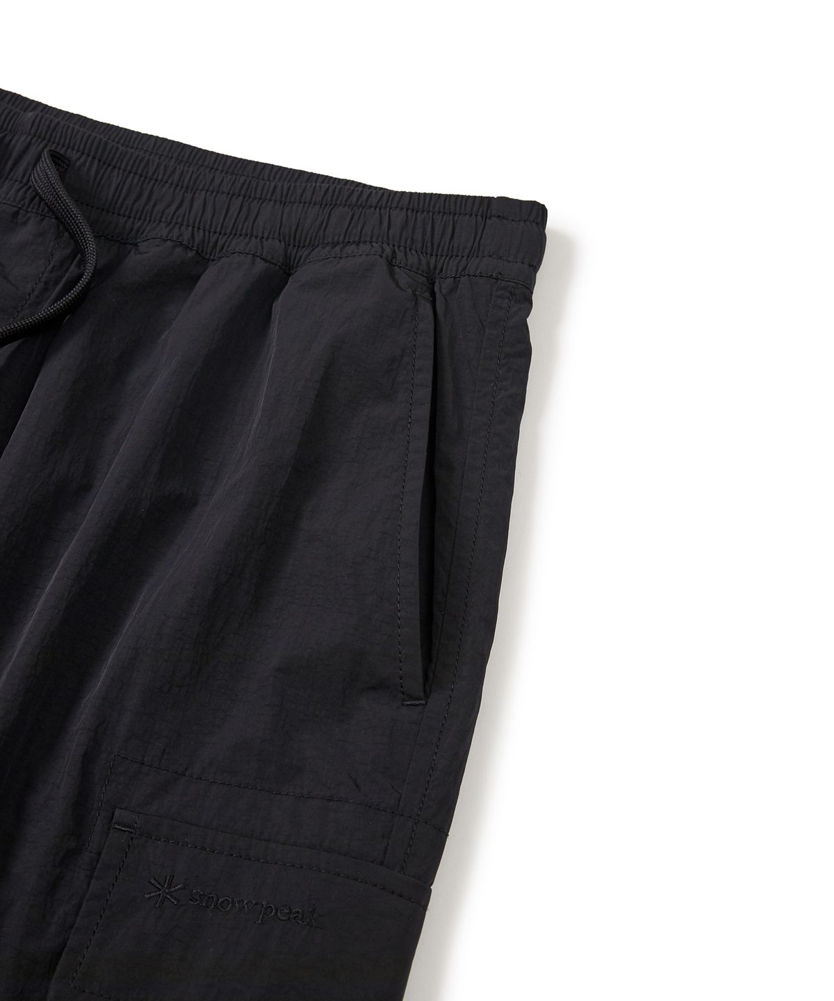 스노우피크 어패럴(SNOWPEAK APPAREL) 브라이트 카고 조거 팬츠 (S24FUFPT70) Black
