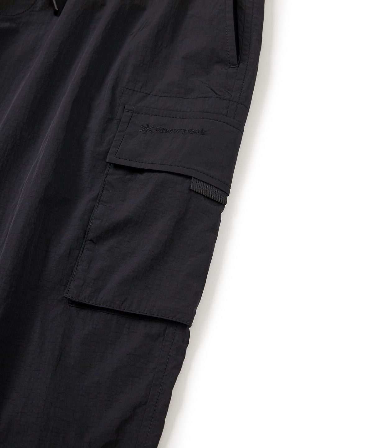 스노우피크 어패럴(SNOWPEAK APPAREL) 브라이트 카고 조거 팬츠 (S24FUFPT70) Black