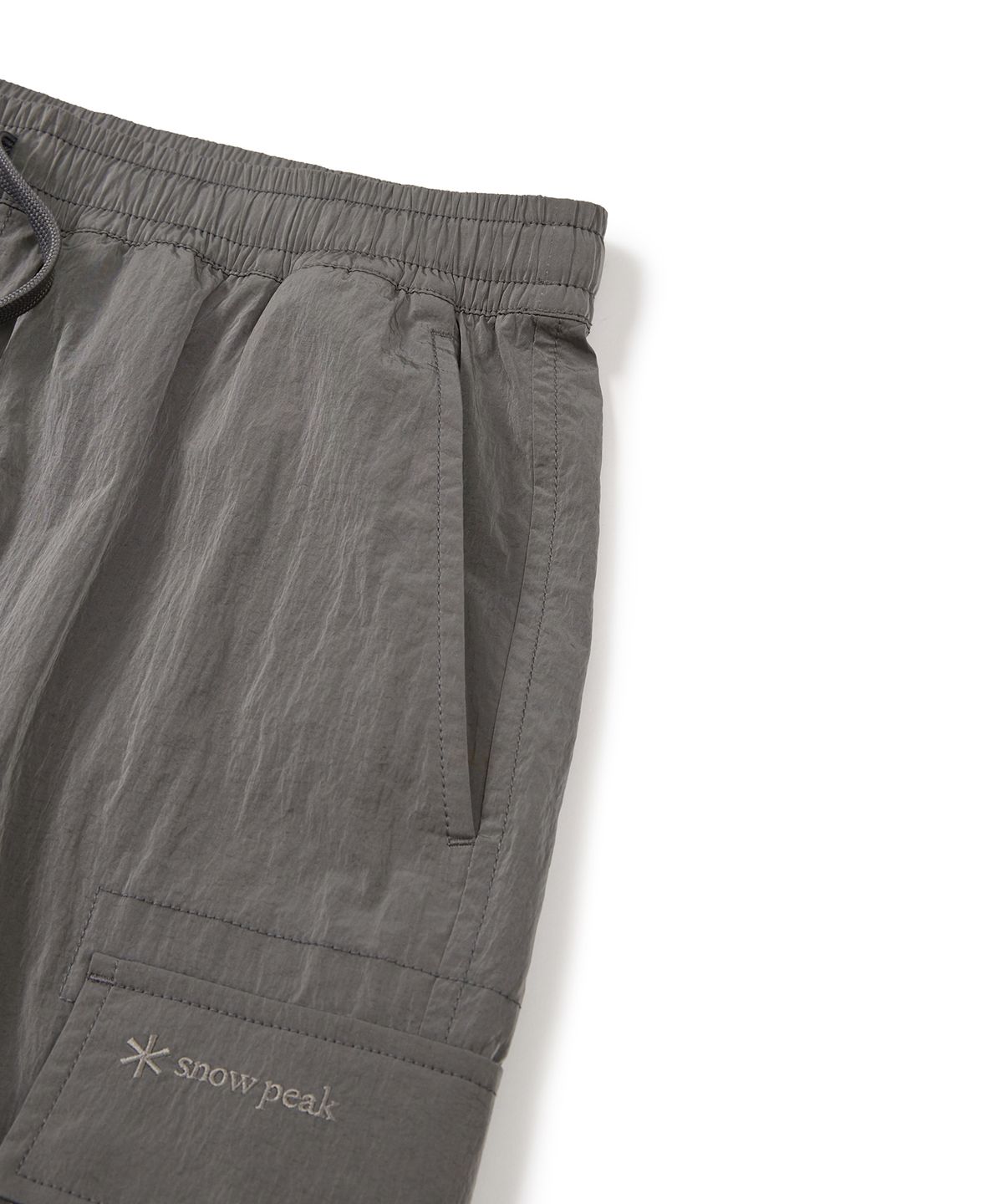 스노우피크 어패럴(SNOWPEAK APPAREL) 브라이트 카고 조거 팬츠 (S24FUFPT70) Silver Gray
