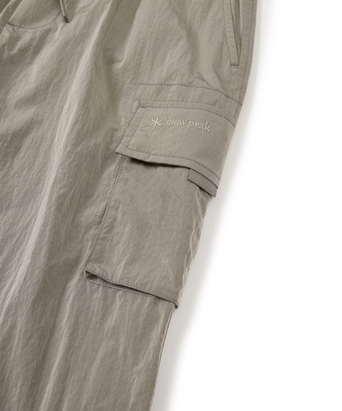 스노우피크 어패럴(SNOWPEAK APPAREL) 브라이트 카고 조거 팬츠 (S24FUFPT70) Tan Gray