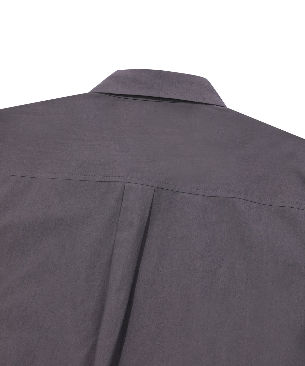 에피소드 언타이틀(EPISODE UNTITLED) LOGO PATCH APPLIQUE HALF SLEEVES SHIRTS_CHARCOAL
