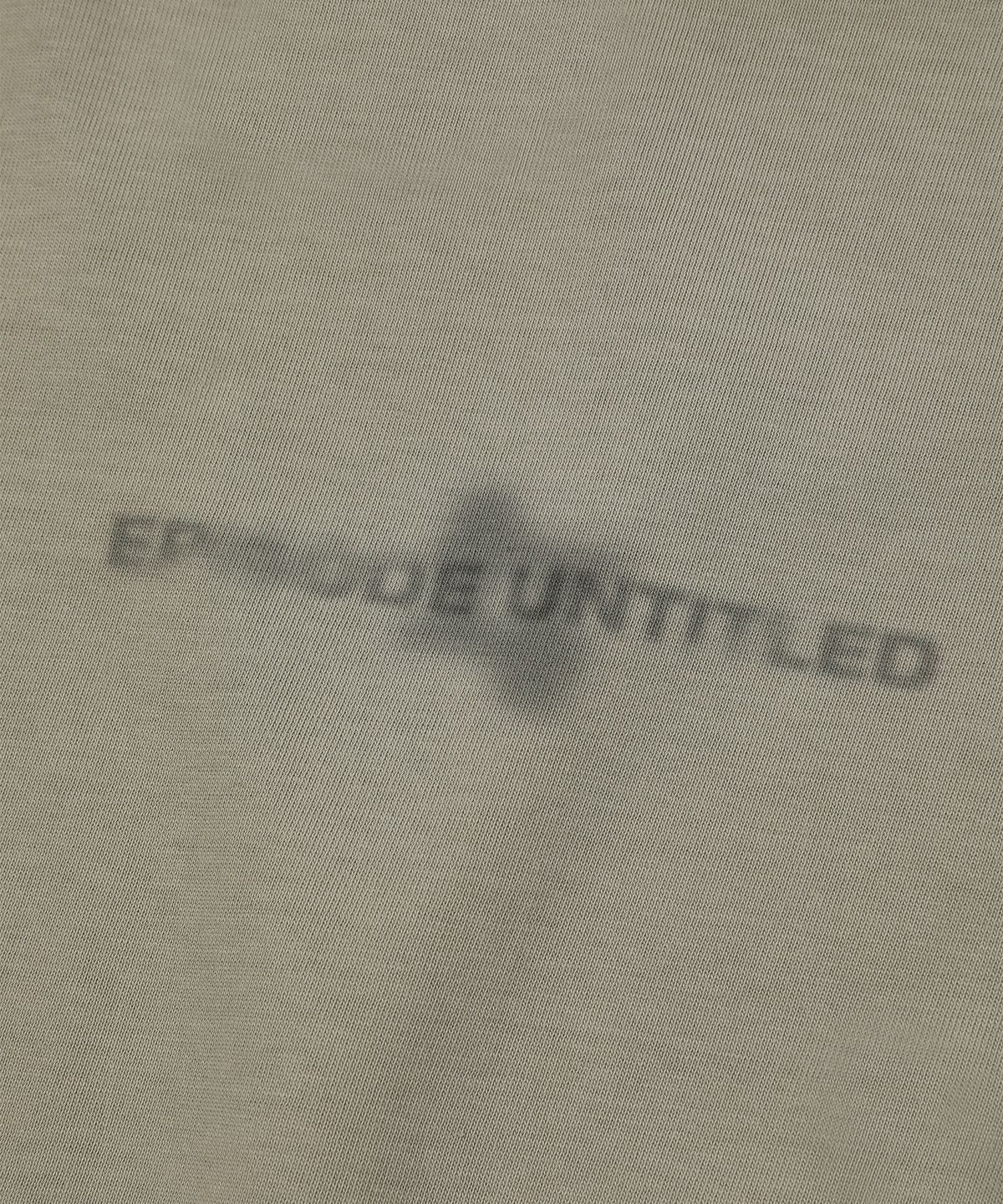 에피소드 언타이틀(EPISODE UNTITLED) MATCH COLORS LOGO PRINT T-SHIRT_MINT KHAKI