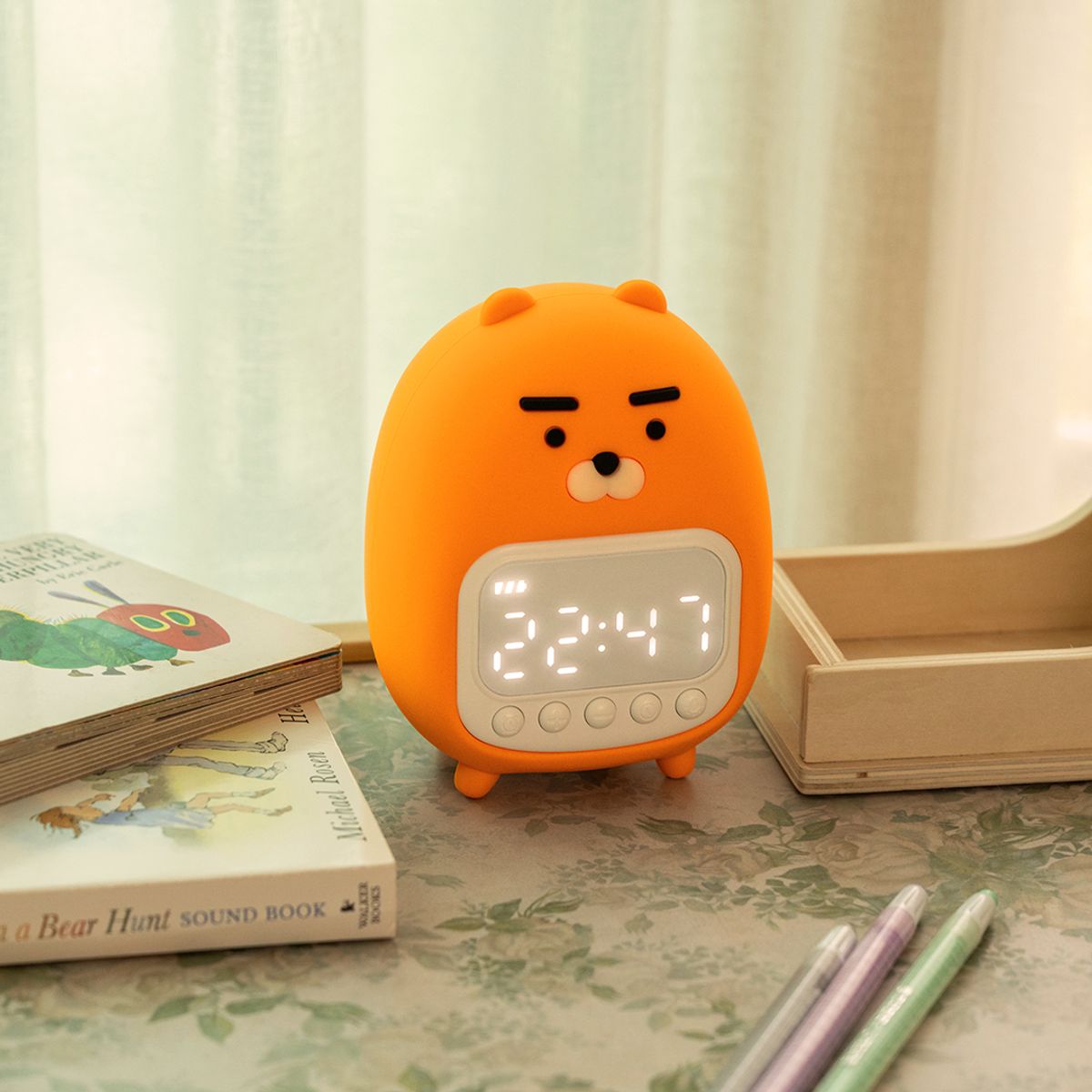 카카오프렌즈 파트너(KAKAOFRIENDS PARTNERS) 말랑꾹 무드등 시계