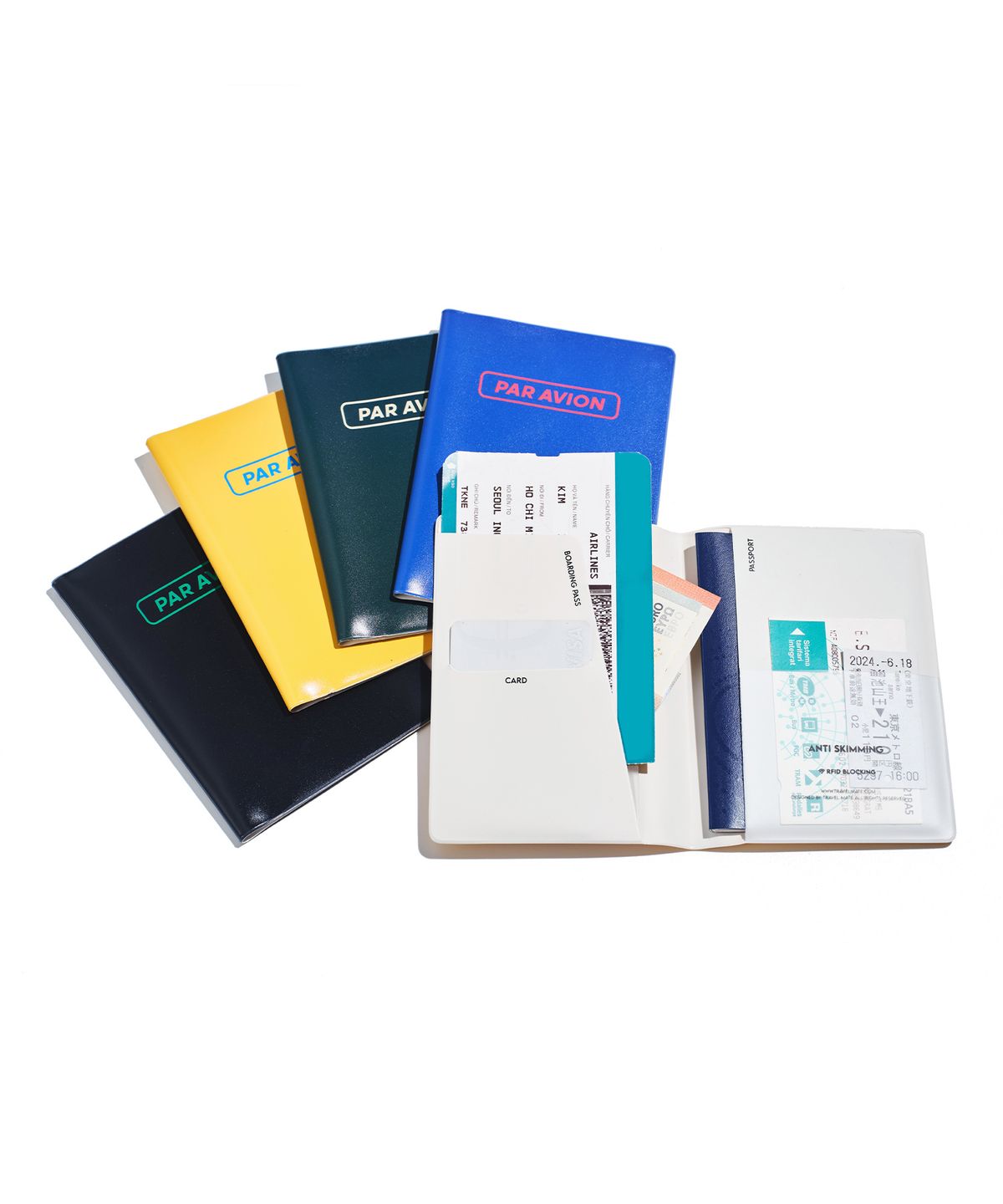 트래블메이트(TRAVELMATE) 파르아비옹 RFID 해킹방지 여권케이스