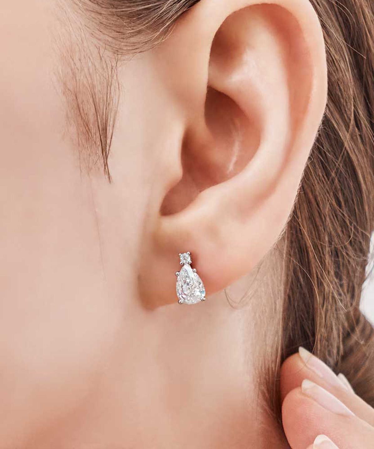 가이거주얼리(GEIGERJEWELRY) 심플 물방울 귀걸이 GISVEE137 (실버925 PIN)