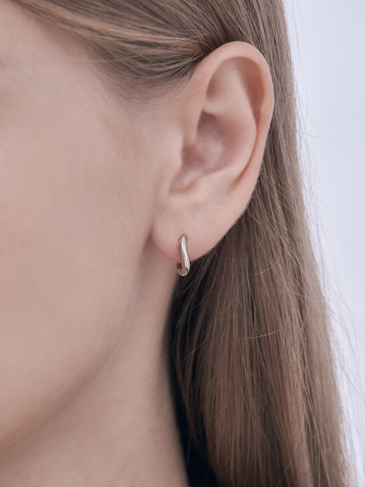 가이거주얼리(GEIGERJEWELRY) 웨이브 귀걸이 GISVEE120 (실버925 PIN)